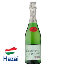 Szovjetszkoje Igrisztoje félszáraz fehér pezsgő 11% 750 ml
