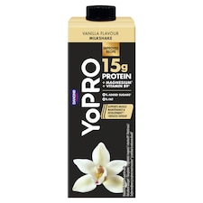 Danone YoPro UHT vaníliaízű sovány tejital, édesítőszerekkel, magnéziummal és folsavval 250 ml