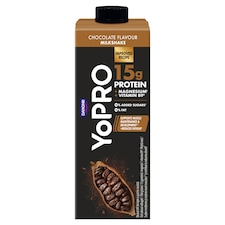 Danone YoPro UHT csokoládéízű sovány tejital, édesítőszerekkel, magnéziummal és folsavval 250 ml