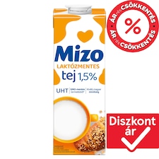 Mizo UHT zsírszegény, laktózmentes tej 1,5% 1 l