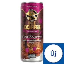 HELL Ice Coffee UHT étcsokoládé- és málnaízű zsírszegény laktózmentes ital 250 ml