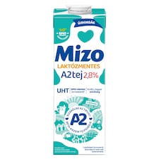 Mizo UHT félzsíros, laktózmentes A2 tej 2,8% 1 l