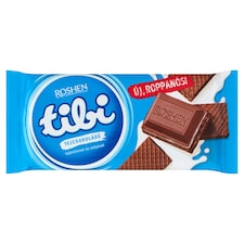 Tibi tejcsokoládé tejkrémmel és ostyával 90 g