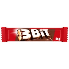 3Bit tejcsokoládéval bevont keksz szelet tejes töltelékkel 46 g