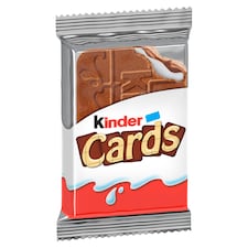 Kinder Cards ropogós ostya tejes és kakaós töltelékkel 25,6 g