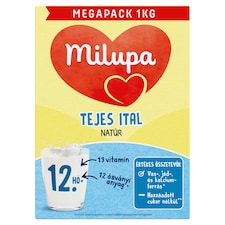 Milupa natúr tejes ital tejalapú anyatej-kiegészítő tápszer 12. hó+ 2 x 500 g (1000 g)