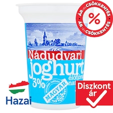Nádudvari élőflórás natúr joghurt 330 g