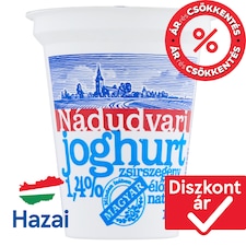 Nádudvari zsírszegény, élőflórás natúr joghurt 150 g
