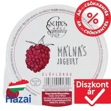 Cserpes Sajtműhely málnás élőflórás joghurt 250 g