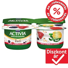 Danone Activia Rost élőflórás erdei gyümölcsös joghurt gabonákkal 4 x 120 g (480 g)