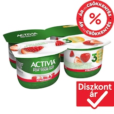 Danone Activia élőflórás epres joghurt 4 x 120 g (480 g)