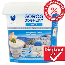 Real Nature Görög joghurt natúr 1 kg