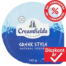 Creamfields Greek Style zsírszegény natúr joghurt 140 g