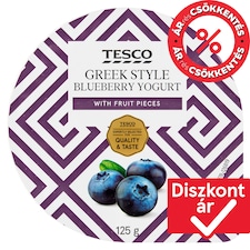 Greek Style zsíros áfonyás joghurt 125 g