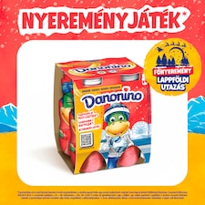 Danone Danonino zsírszegény banánízű joghurtital kalciummal és D3-vitaminnal 4 x 100 g (400 g)