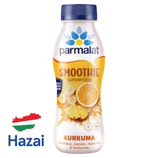 Parmalat Smoothie ananászos, banános, narancsos zsírszegény savanyú tejkészítmény kurkumával 330 g