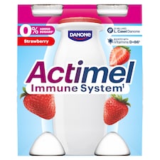 Danone Actimel eperízű sovány joghurtalapú ital édesítőszerekkel 4 x 100 g (400 g)