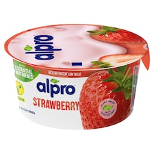 Alpro fermentált szójakészítmény eperrel, hozzáadott kalciummal és vitaminokkal 150 g