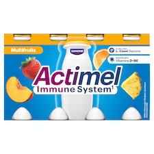 Danone Actimel vegyes gyümölcsízű zsírszegény joghurtalapú ital  8 x 100 g (800 g)