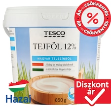 félzsíros tejföl 12% 850 g