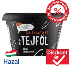 The Mooore sülthagymás tejföl 18% 200 g