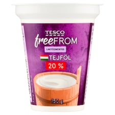 Free From Laktózmentes tejföl 20% 150 g