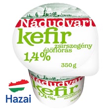 Nádudvari zsírszegény élőflórás kefir 1,4% 350 g