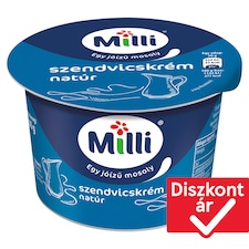 Milli natúr szendvicskrém 200 g