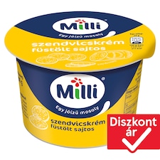 Milli füstölt sajtos szendvicskrém 200 g