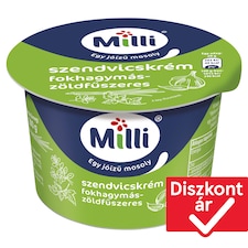 Milli fokhagymás-zöldfűszeres szendvicskrém 200 g