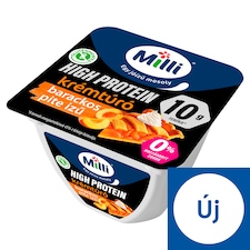 Milli High Protein barackos pite ízű krémtúró 150 g