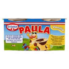 Dr. Oetker Paula vaníliaízű puding csokoládéízű foltokkal 2 x 100 g (200 g)