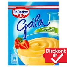 Dr. Oetker Gála vaníliaízű krémpudingpor 78 g