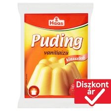 Haas Klasszikus vaníliaízű pudingpor 3 x 40 g