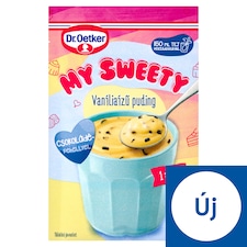 Dr. Oetker My Sweety vaníliás ízű puding csokoládé-pehellyel 35 g