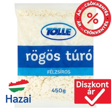 Tolle félzsíros rögös túró 450 g