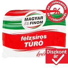 Magyar és Finom félzsíros krémes túró 250 g
