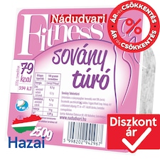 Nádudvari Fitness sovány túró 250 g