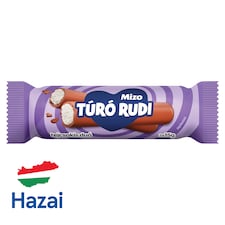 Mizo Túró Rudi natúr túródesszert tejcsokoládé bevonattal 2 x 15 g (30 g)
