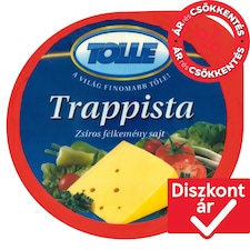 Tolle zsíros, félkemény trappista sajt