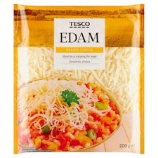 Edam félzsíros, félkemény reszelt sajt 200 g