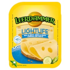 Leerdammer Lightlife laktózmentes, félkemény, félzsíros szeletelt sajt 100 g