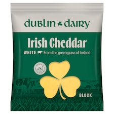Dublin Dairy Cheddar White zsíros, félkemény sajt 200 g