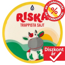 Riska félzsíros, félkemény sajt