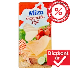 Mizo szeletelt trappista sajt 100 g