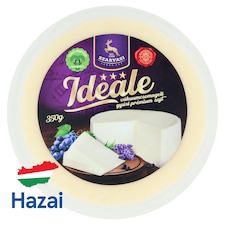 Szarvasi Ideale zsíros, félkemény gyúrt prémium sajt 350 g