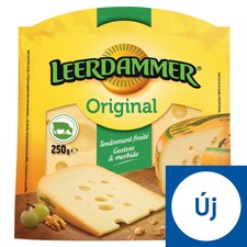 Leerdammer Original szeletelt zsíros félkemény sajt 250 g