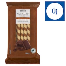 ostyatekercs csokoládé krémmel 280 g