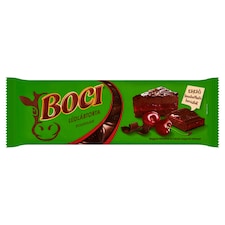 Boci Lúdlábtorta meggyes töltelékkel és kakaós-mogyorós krémmel töltött étcsokoládé 280 g