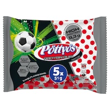 Pöttyös Protein Túró Rudi natúr túródesszert kakaós étbevonattal, édesítőszerekkel 5 x 51 g (255 g)